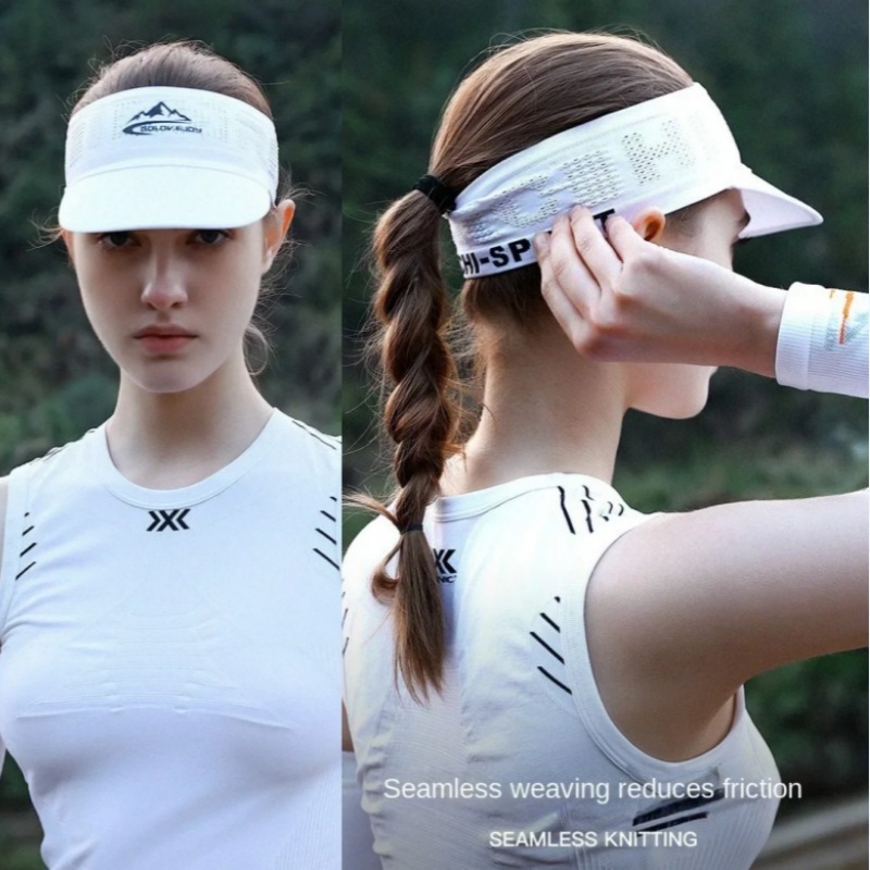 Running Cap Mesh - Летняя пустая теннисная кепка с защитой