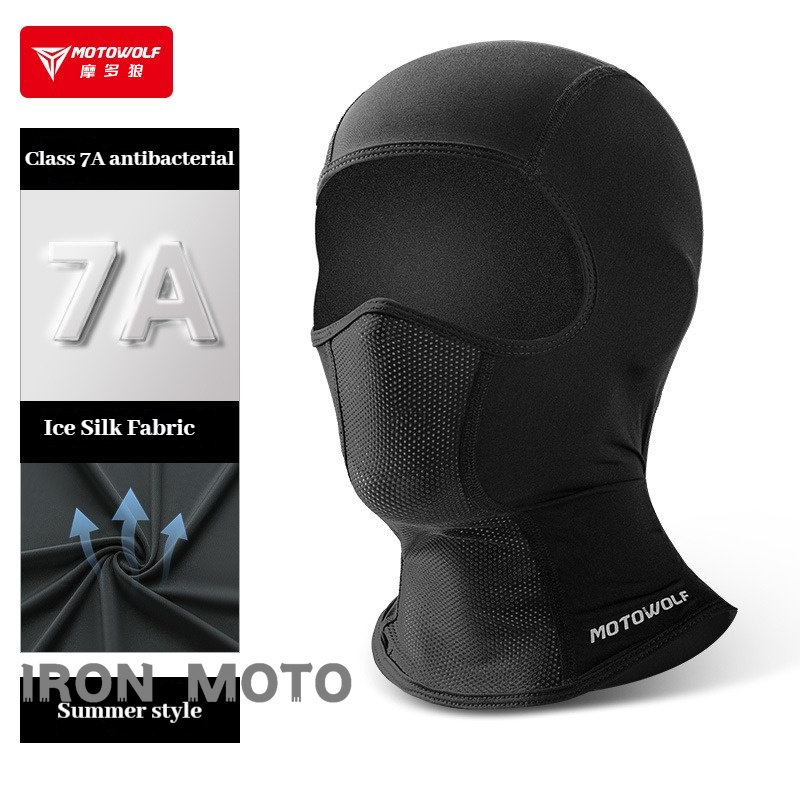 Running Gear Cool - Летняя велосипедная кепка Motowolf, дышащая анти-УФ-балаклава