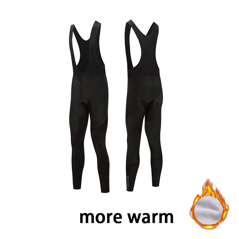 Running Gear Winter Men - Мужские классические черные термофлисовые зимние велосипедные