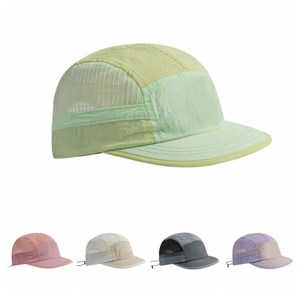 Running Cap Mesh - Бейсболка с цветовыми блоками, быстросохнущая, в