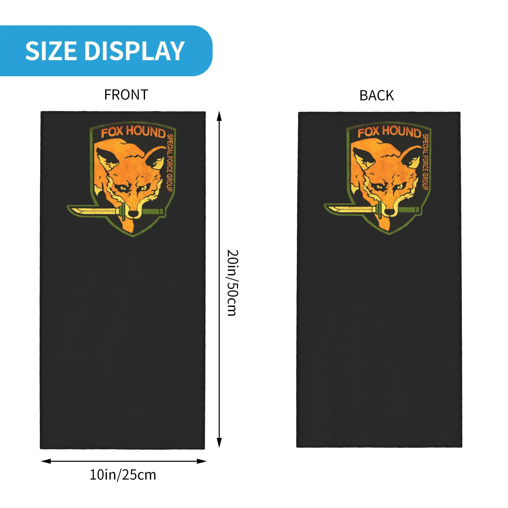 METAL GEAR SOLID Fox Hound Rus – обзор и цена Running Gear Logos