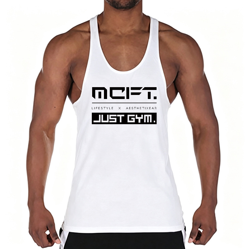 Мужская хлопковая майка для тр – обзор и цена Running Gear Vest