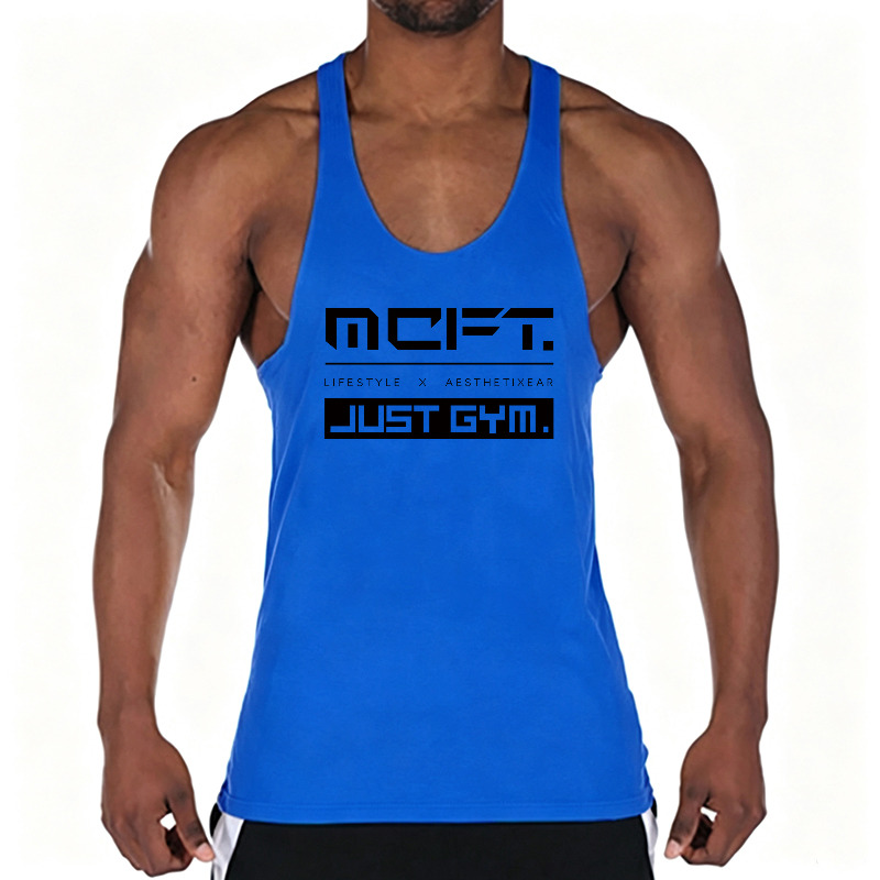 Мужская хлопковая майка для тр – обзор и цена Running Gear Vest