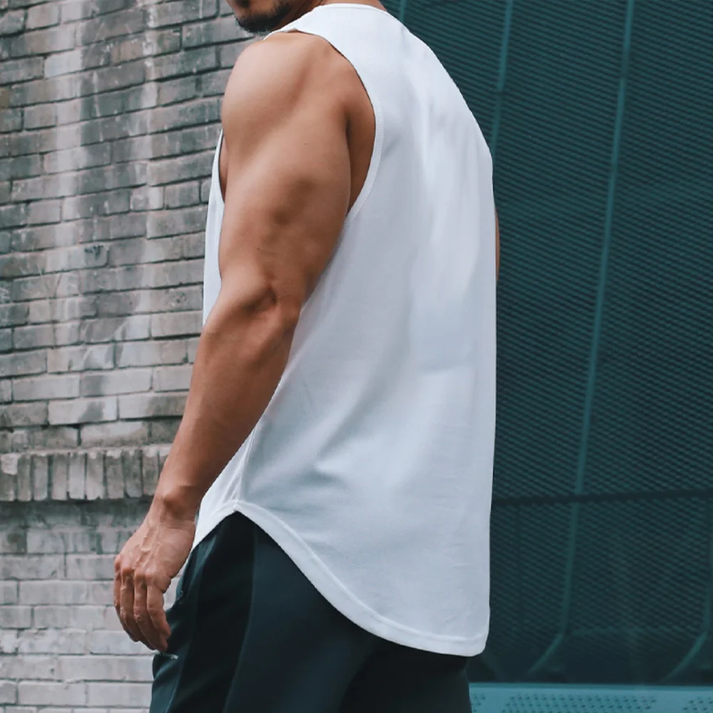Мужская майка для спортзала, с – обзор и цена Running Gear Vest