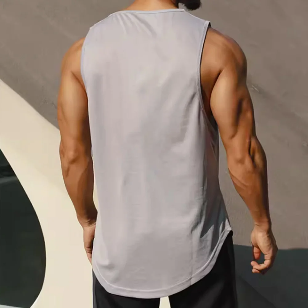 Мужская майка для спортзала, с – обзор и цена Running Gear Vest