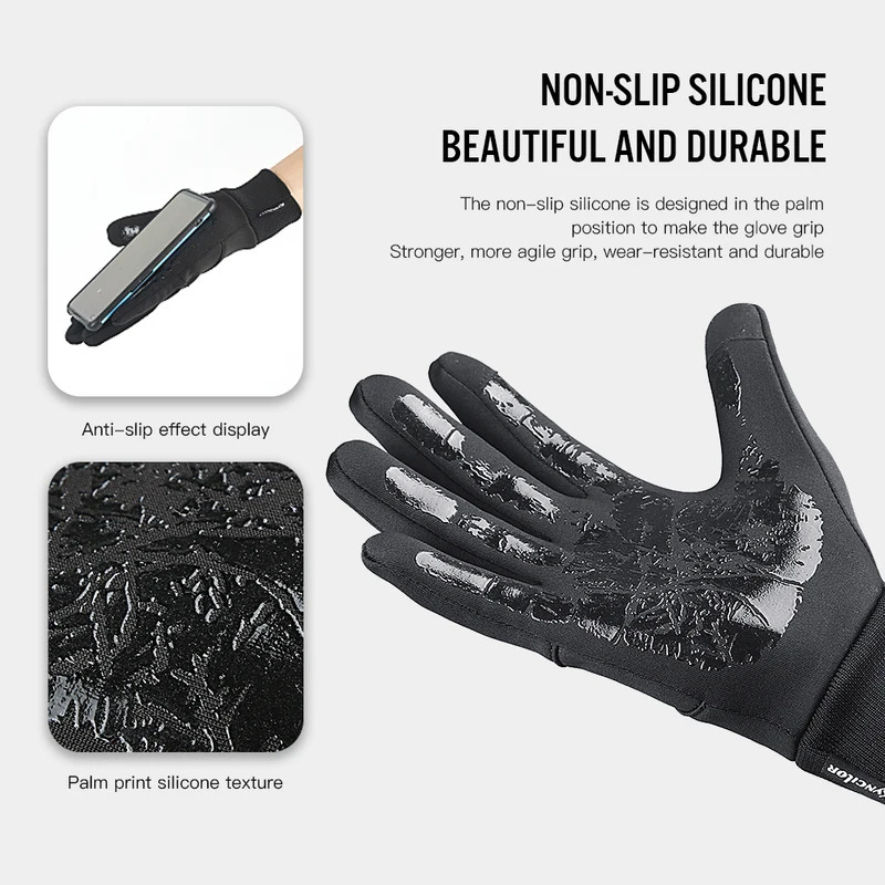Зимние велосипедные перчатки д – обзор и цена Running Gear Winter Men