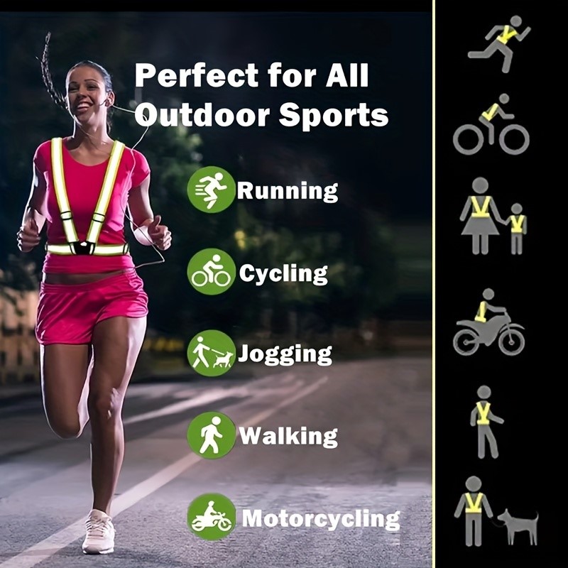 Светоотражающий защитный жилет – обзор и цена Running Visibility Gear