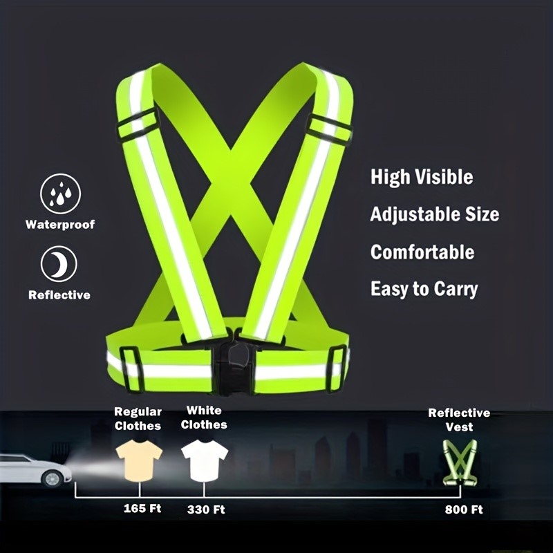 Светоотражающий защитный жилет – обзор и цена Running Visibility Gear