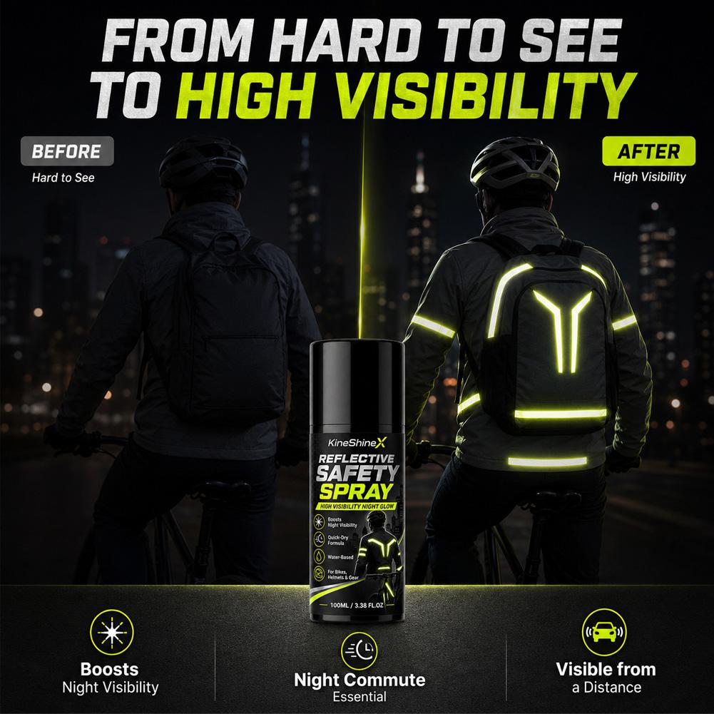 Ночной светоотражающий спрей д – обзор и цена Running Visibility Gear